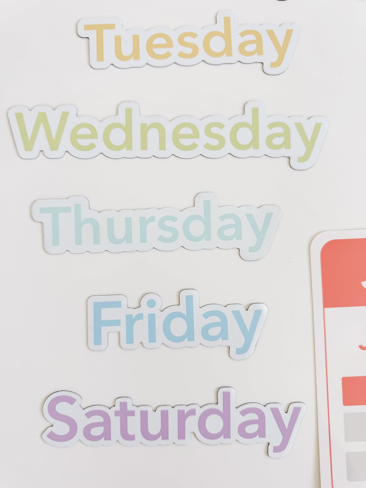 Calendar Flash Cards & Magnets for Kids | Days, Months & Seasons