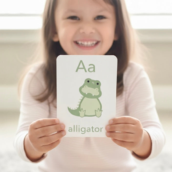 Animal Alphabet Flash Cards for Toddlers – 26 ABC Cards