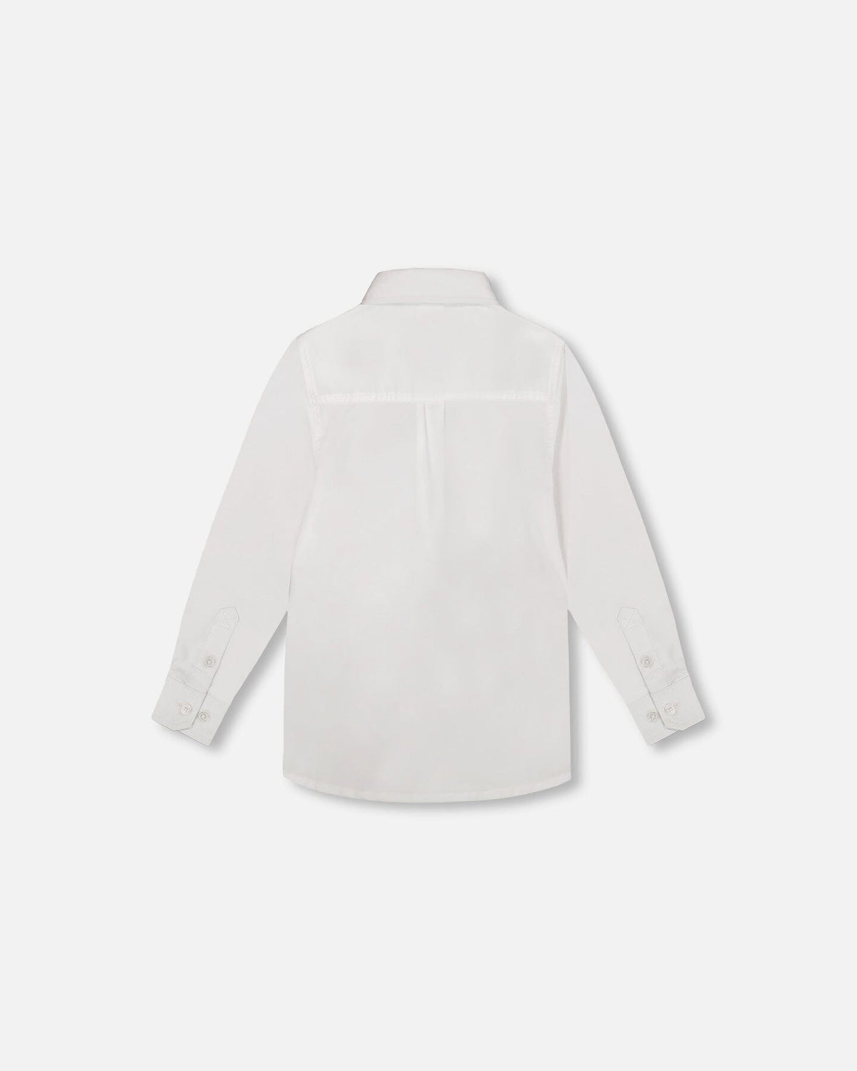 Button Down Long Sleeve Shirt White