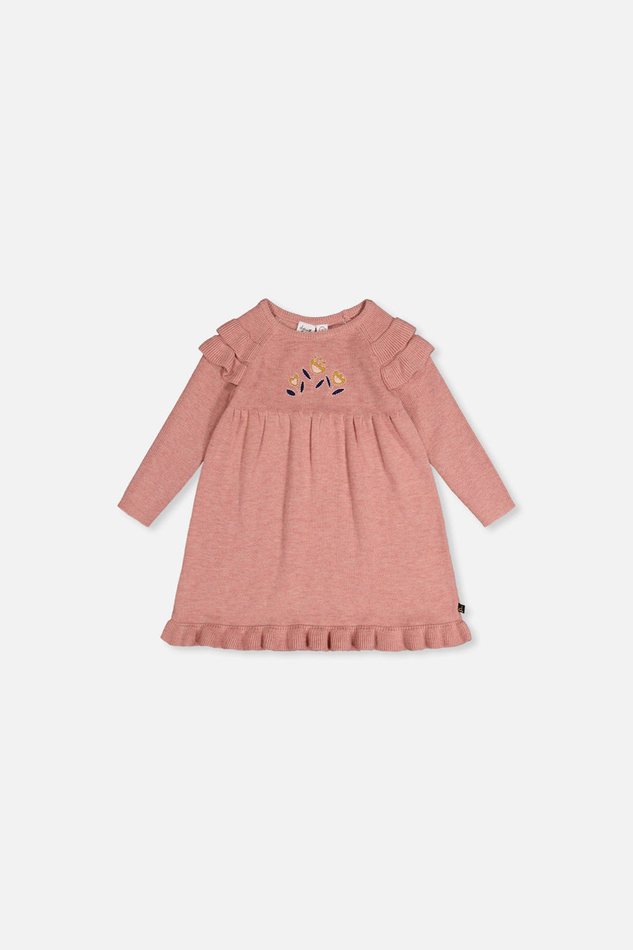 Baby Knitted Dress Pink