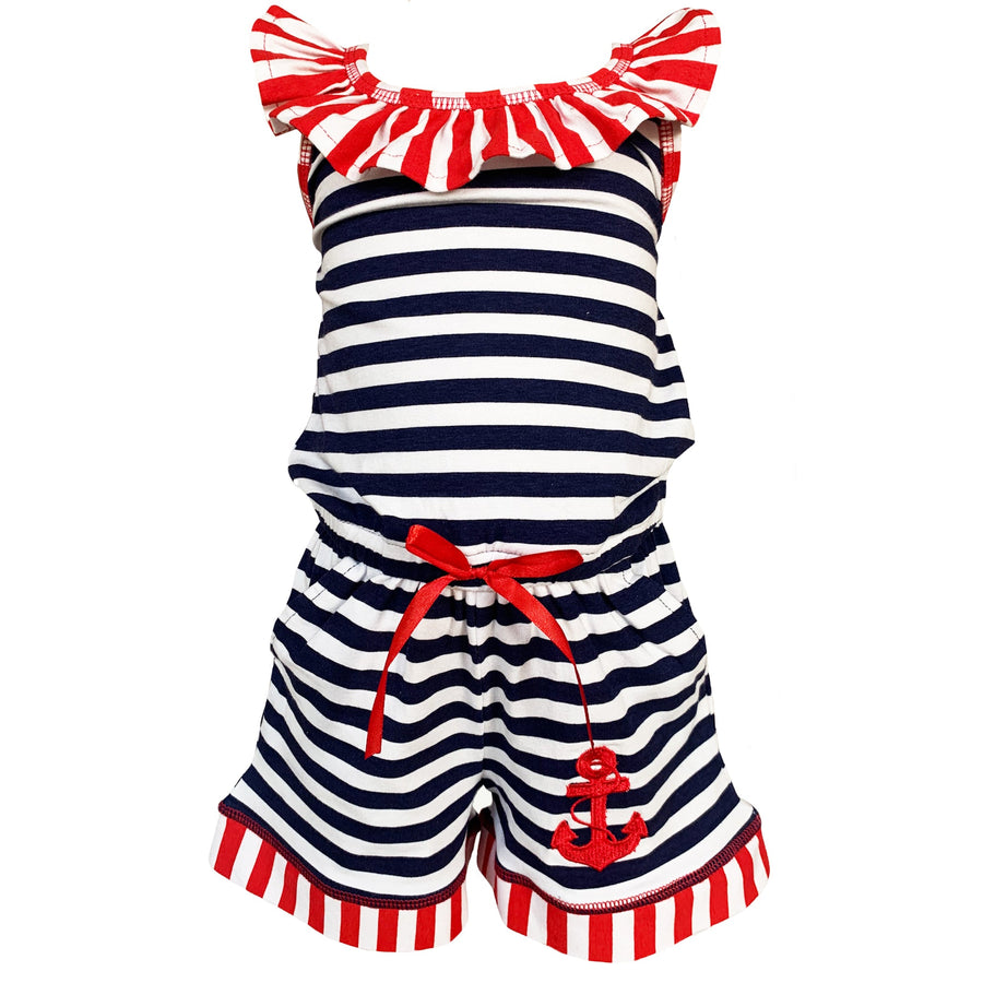 Anchors Away Nautical Jumpsuit