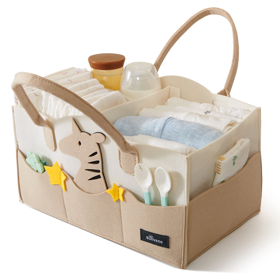 Cartoon Diaper Storage Basket-0