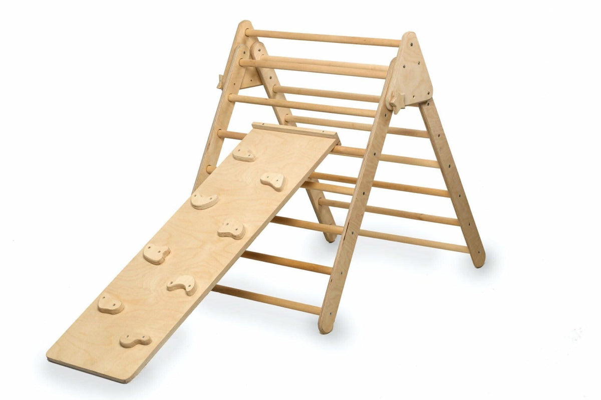 Climbing Triangle with Christmas Tent Cover, Mat, Ramp