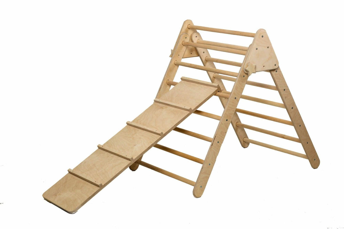 Climbing Triangle with Christmas Tent Cover, Mat, Ramp