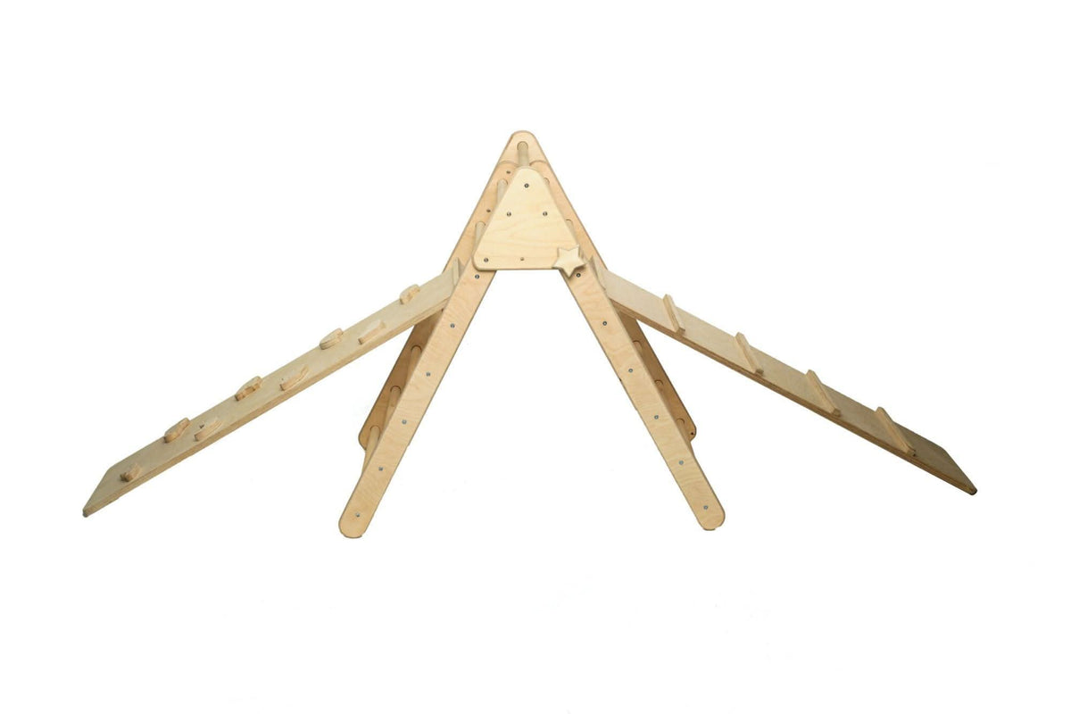 Climbing Triangle with Christmas Tent Cover, Mat, Ramp